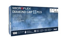 Image GANTS LATEX | DIAMOND GRIP DGP-350-X | LATEX GLOVE